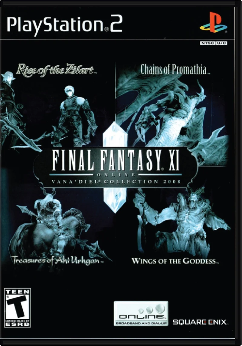 Final Fantasy XI Vana'diel Collection 2008 - Sony PlayStation 2 (PS2)