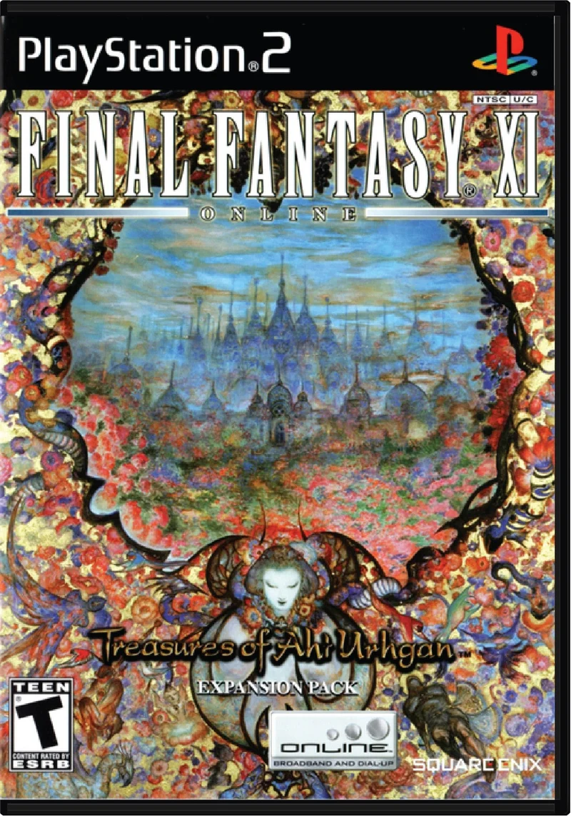 Final Fantasy XI Treasures of Aht Urhgan - Sony PlayStation 2 (PS2)