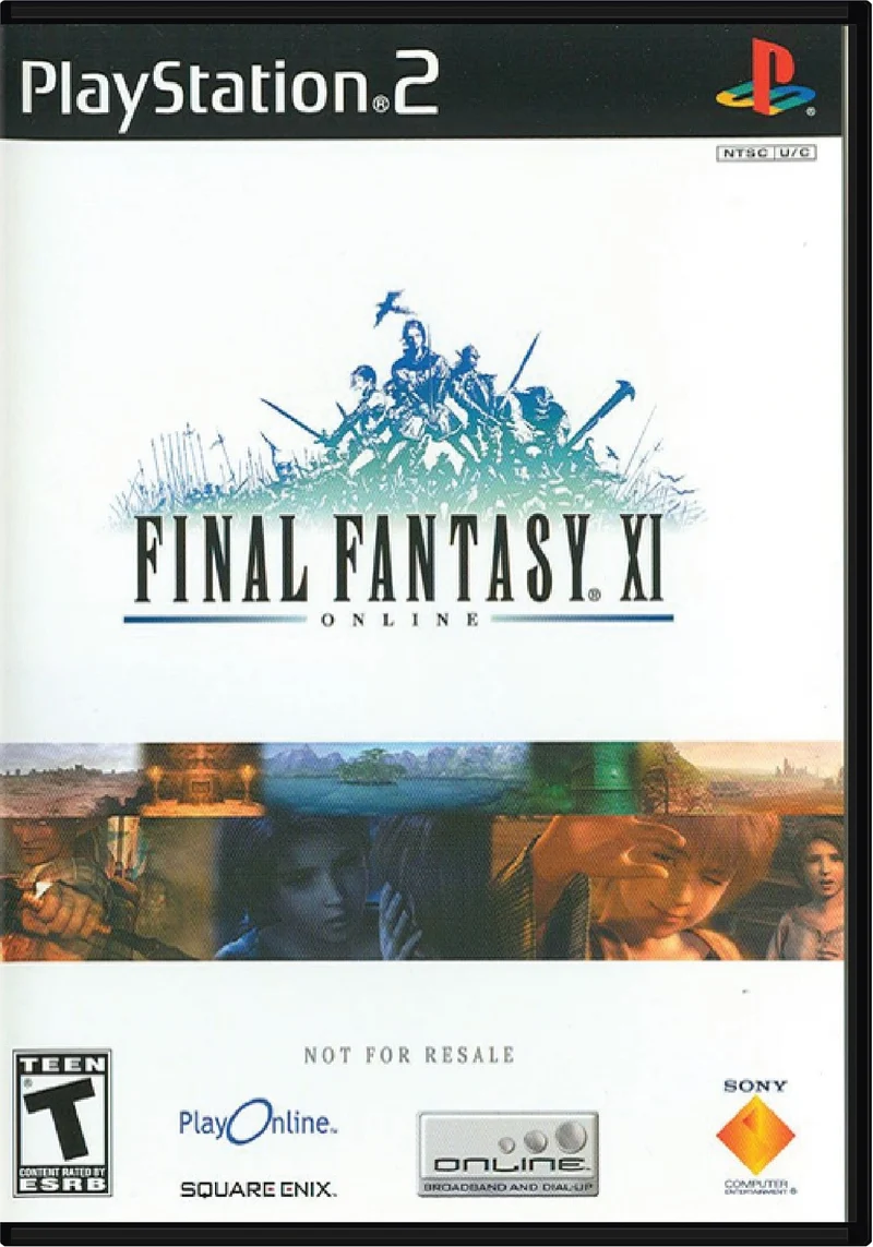 Final Fantasy XI - Sony PlayStation 2 (PS2)