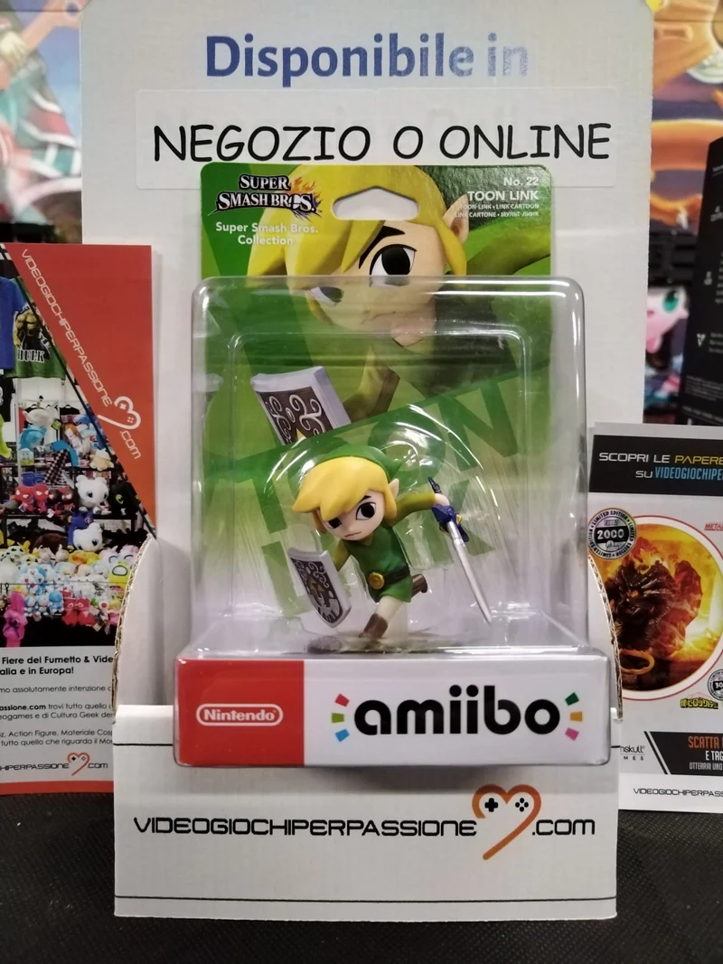AMIIBO NINTENDO TOON LINK NO. 22