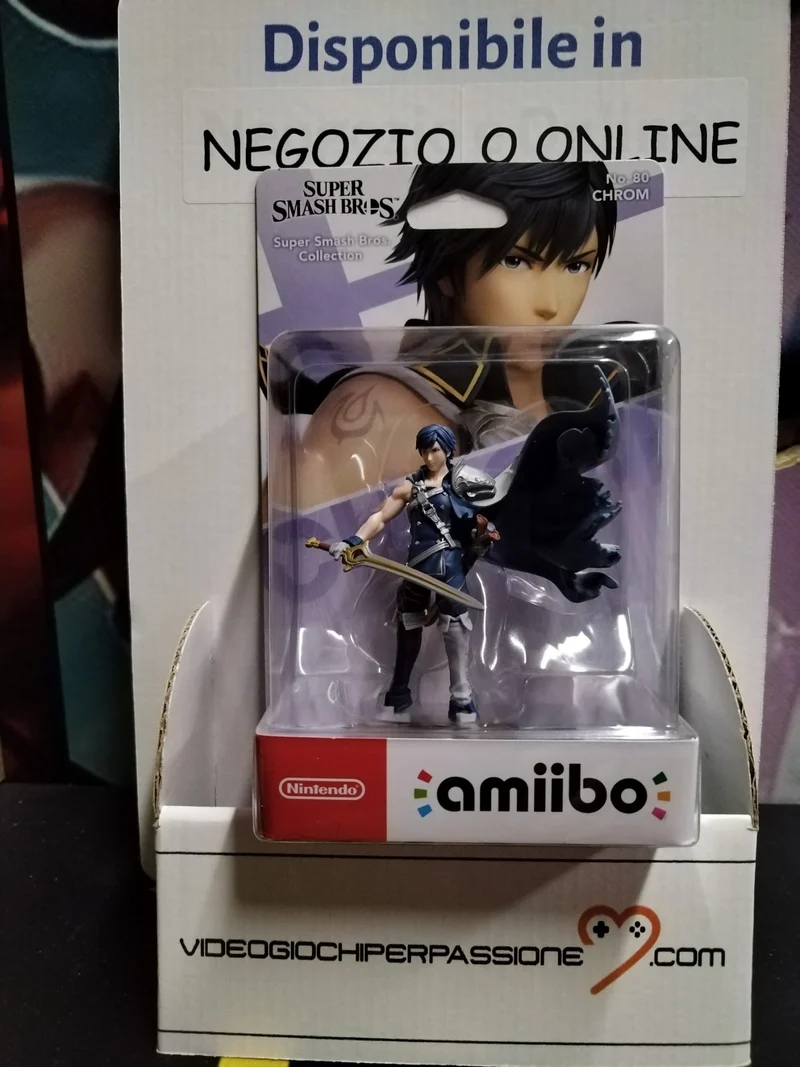 AMIIBO SUPER SMASH BROS -CHROM - N0.80