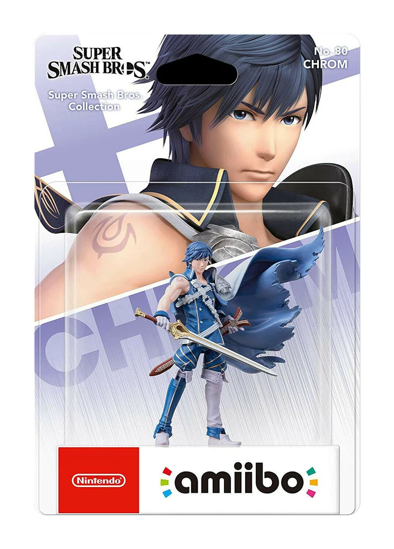 AMIIBO SUPER SMASH BROS -CHROM - N0.80
