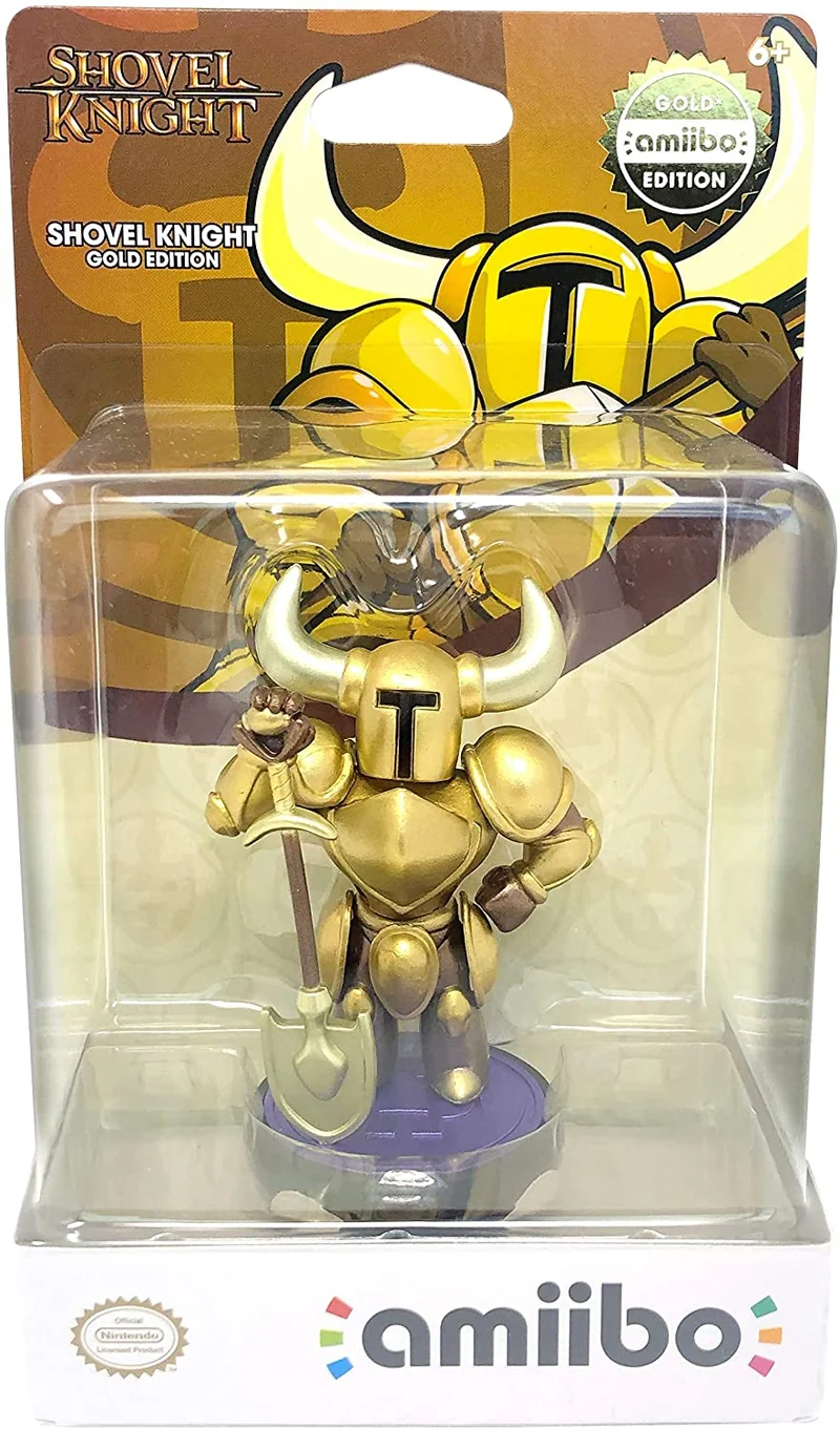 SHOVEL KNIGHT (edizione oro) AMIIBO