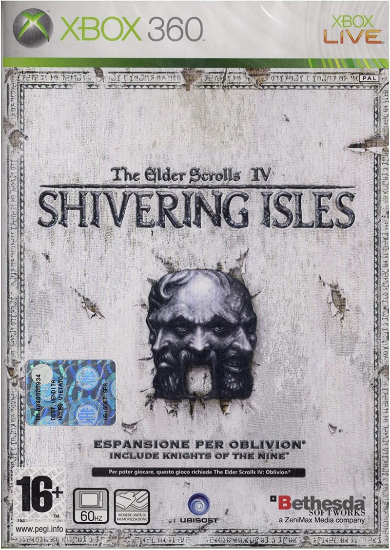 THE ELDER SCROLLS IV SHIVERING ISLES XBOX 360 EDIZIONE ITALIANA