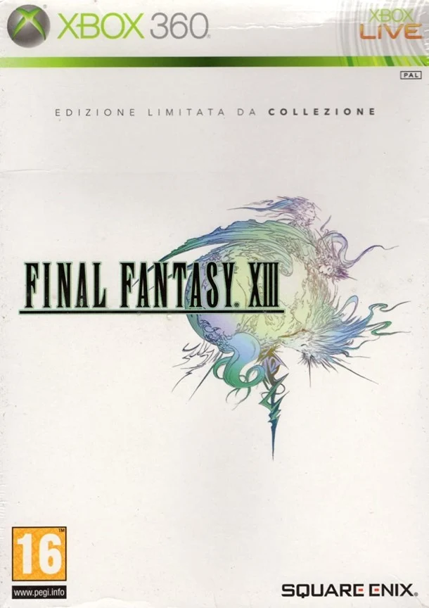 FINAL FANTASY XIII EDIZIONE LIMITATA DA COLLEZIONE XBOX 360 EDIZIONE ITALIANA