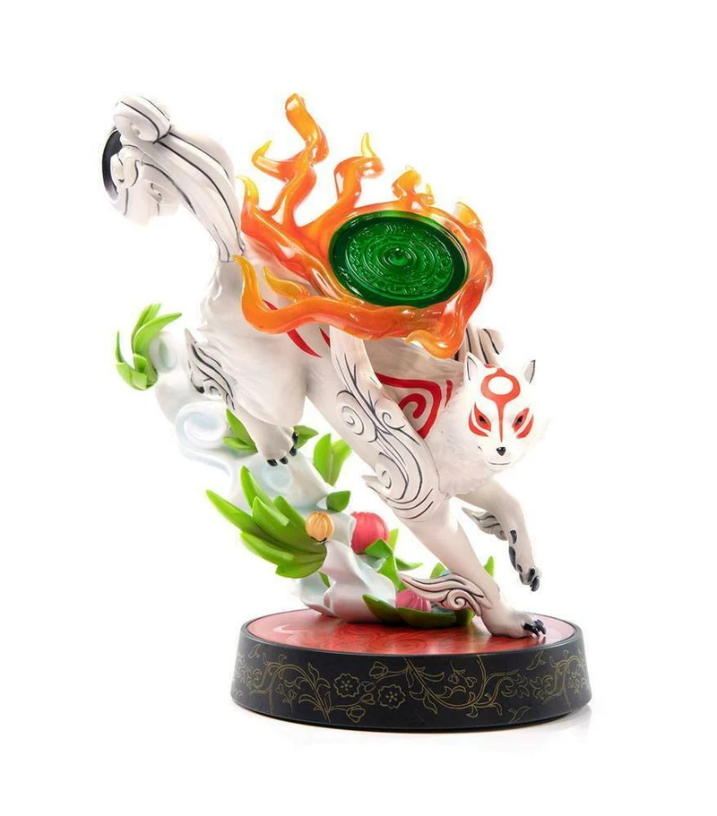 OKAMI FIGURE AMATERASU 9" PVC PAINTED STATUE