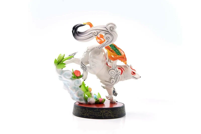 OKAMI FIGURE AMATERASU 9" PVC PAINTED STATUE