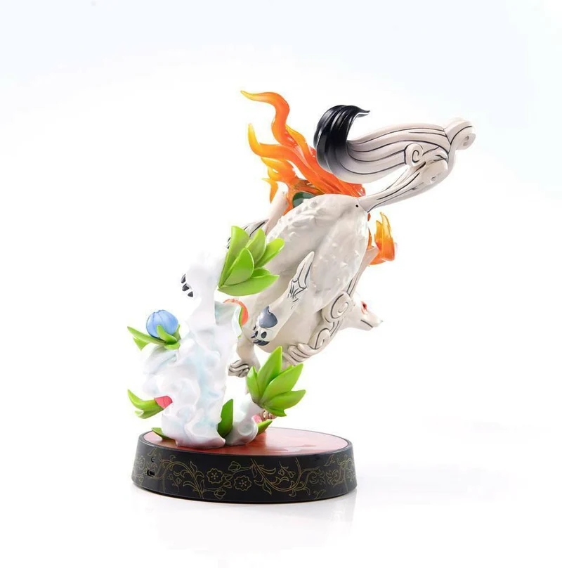 OKAMI FIGURE AMATERASU 9" PVC PAINTED STATUE