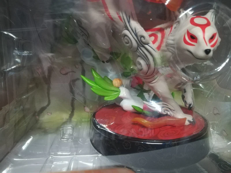 OKAMI FIGURE AMATERASU 9" PVC PAINTED STATUE