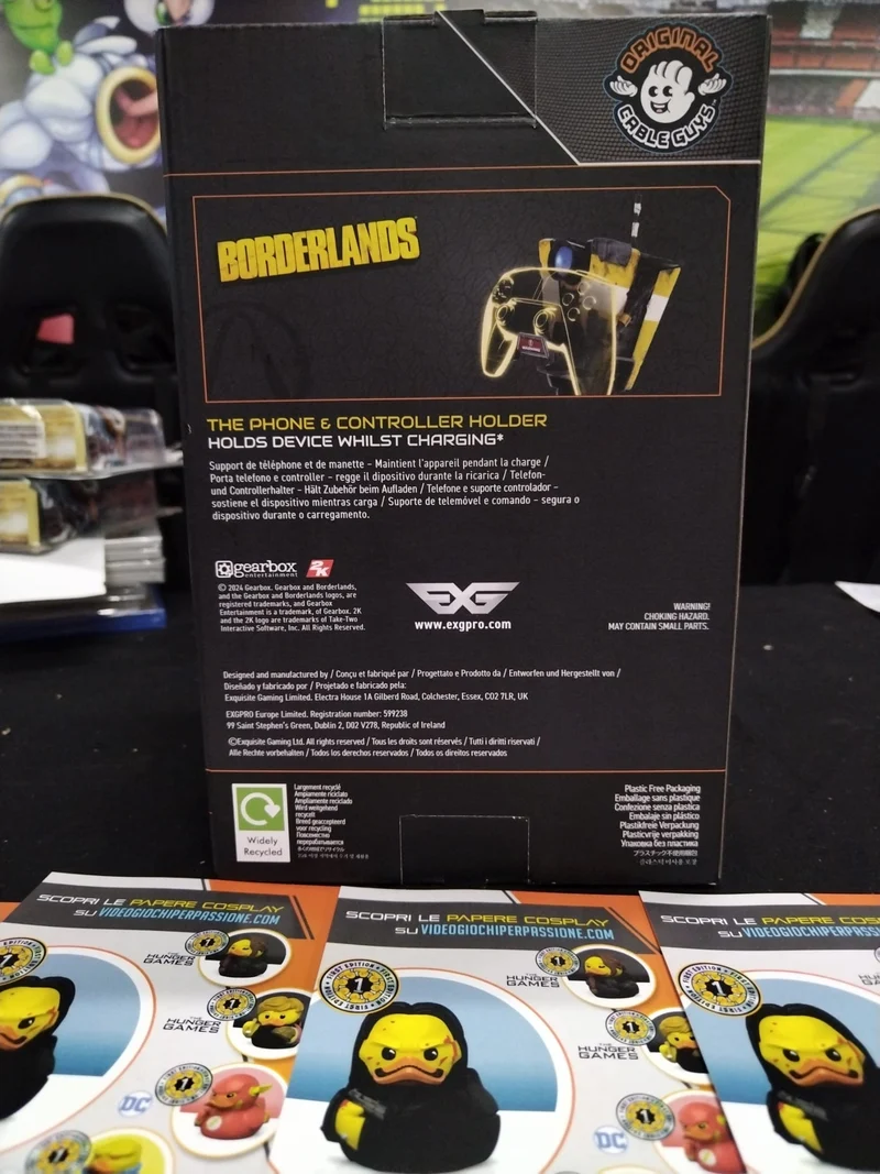 Claptrap Borderlands. Cable Guy (Porta Telefono e Controller )