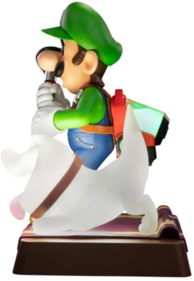 LUIGI MANSION 3 E POLTERPUP 9" PVC PAINTED STATUE