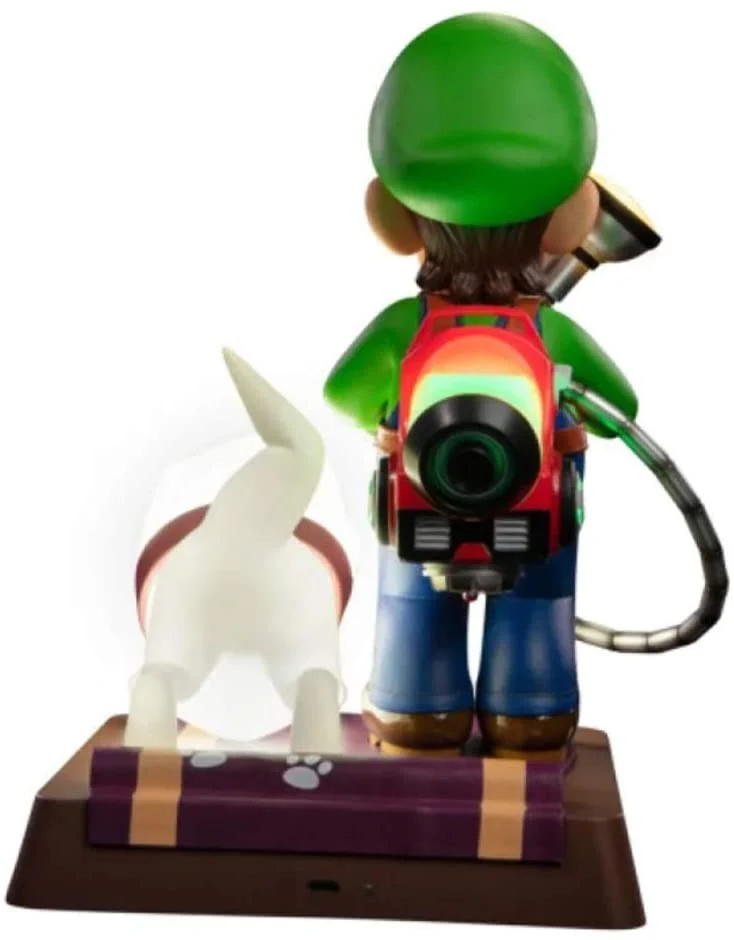 LUIGI MANSION 3 E POLTERPUP 9" PVC PAINTED STATUE