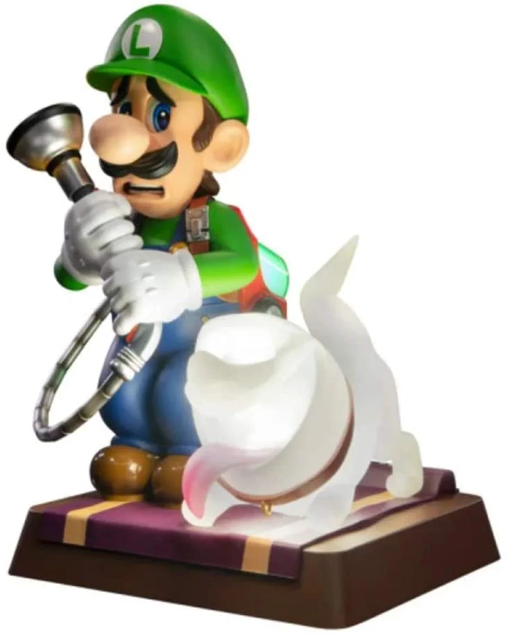 LUIGI MANSION 3 E POLTERPUP 9" PVC PAINTED STATUE