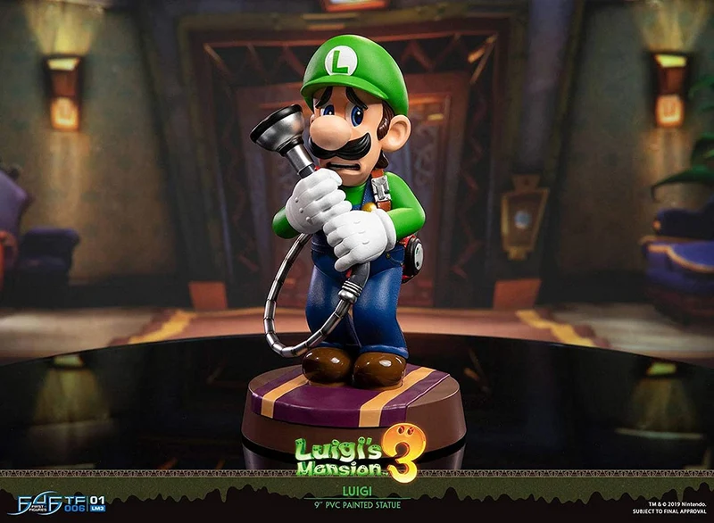 LUIGI MANSION 3 9"PVC PAINTED STATUE