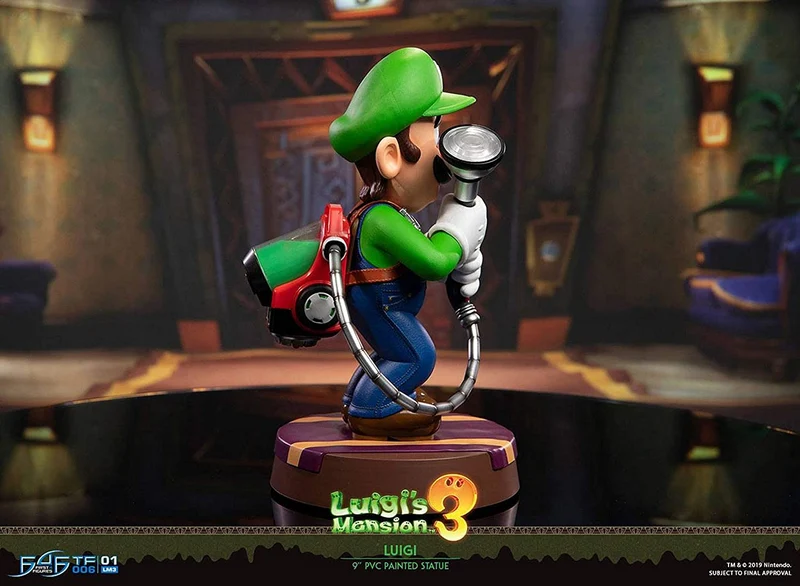 LUIGI MANSION 3 9"PVC PAINTED STATUE