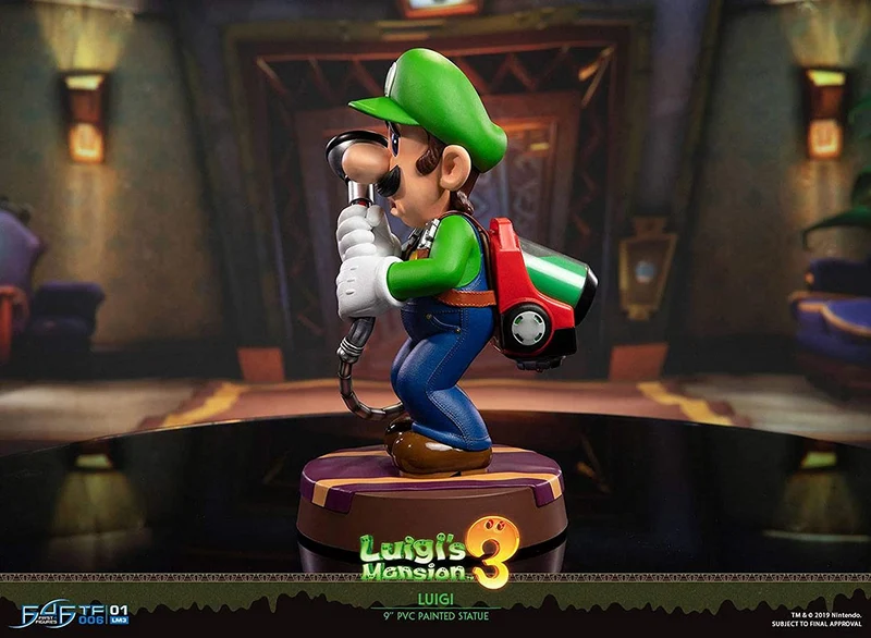LUIGI MANSION 3 9"PVC PAINTED STATUE