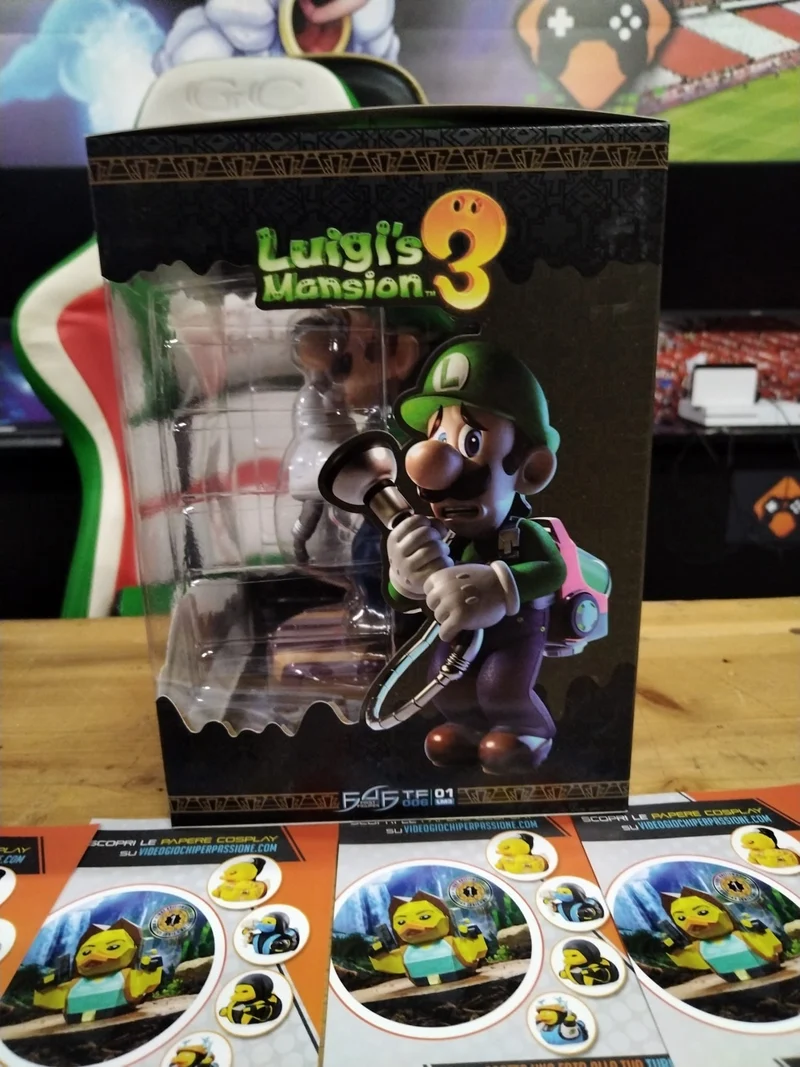 LUIGI MANSION 3 9"PVC PAINTED STATUE