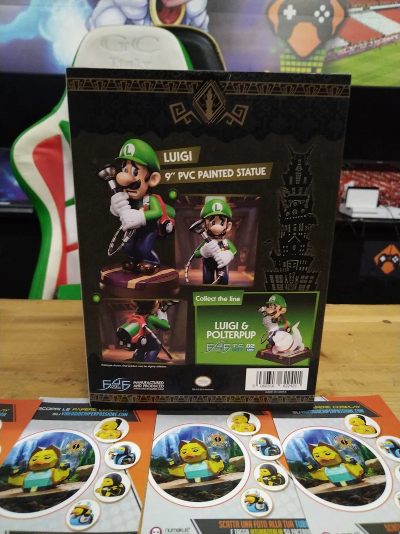 LUIGI MANSION 3 9"PVC PAINTED STATUE