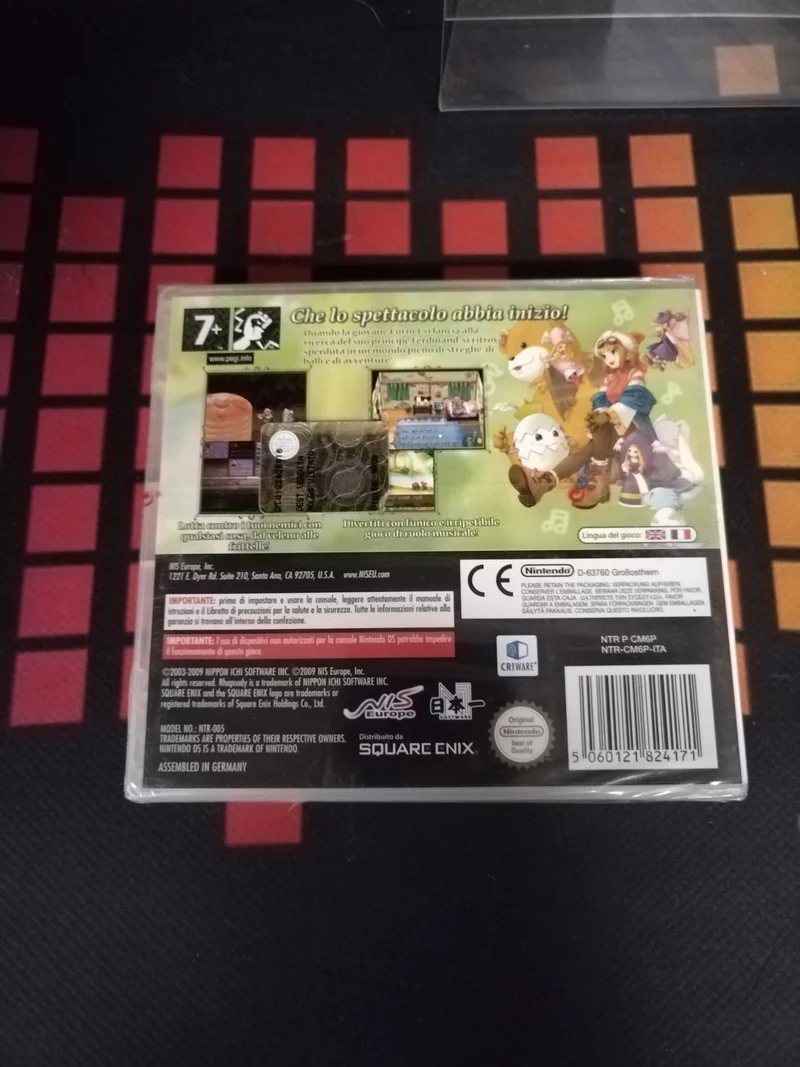 RHAPSODY A MUSICAL ADVENTURE NINTENDO DS EDIZIONE ITALIANA