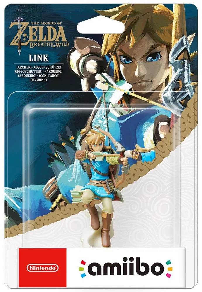 NINTENDO AMIIBO zelda LINK (con l'arco)