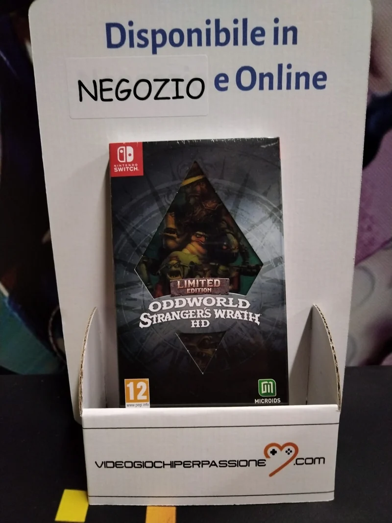 ODDWORLD STRANGER WRATH EDIZIONE LIMITATA NINTENDO SWITCH EDIZIONE ITALIANA