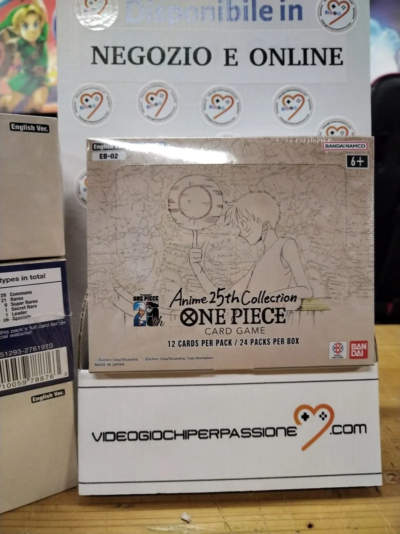 One Piece Card Game EB-02 25th Collection Box ENG - 24 BUSTE