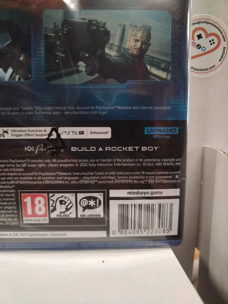 MindsEye Playstation 5 Edizione Europea