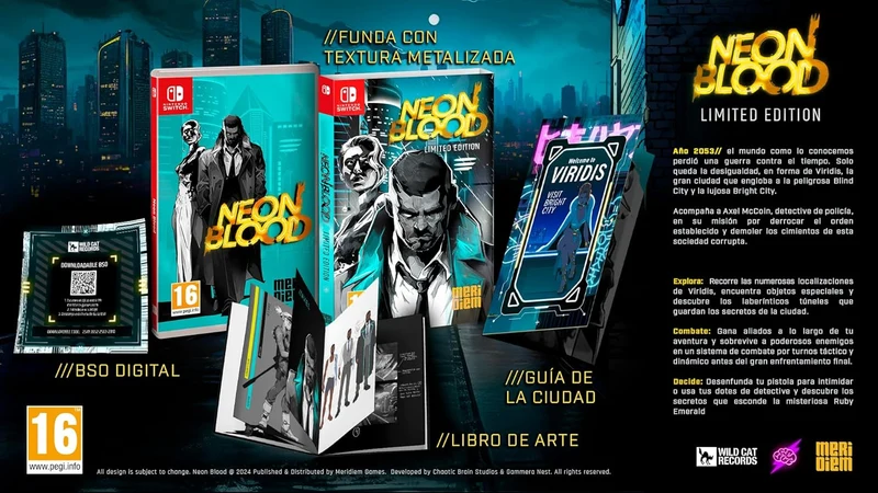 Neon Blood Limited Edition - NINTENDO SWITCH versione europea