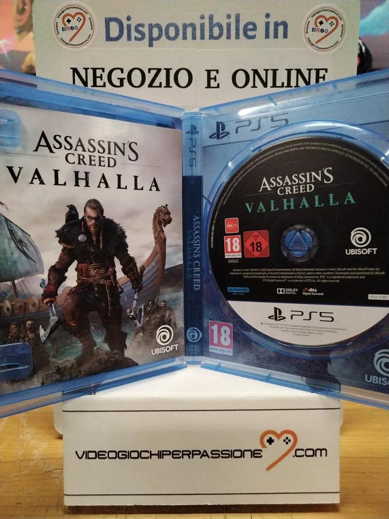 ASSASSIN'S CREED VALHALLA PLAYSTATION 5 EDIZIONE ITALIANA (usato garantito)