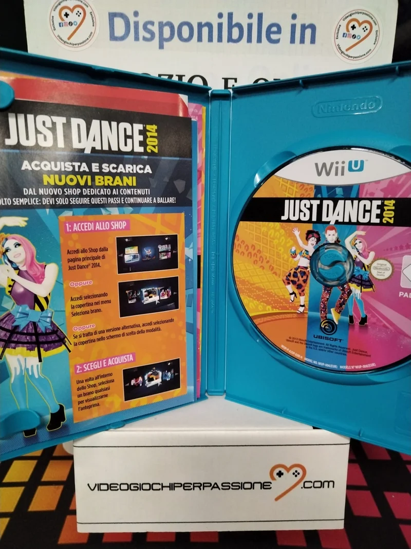 JUST DANCE 2014 WII U NINTENDO (versione italiana)(usato garantito)