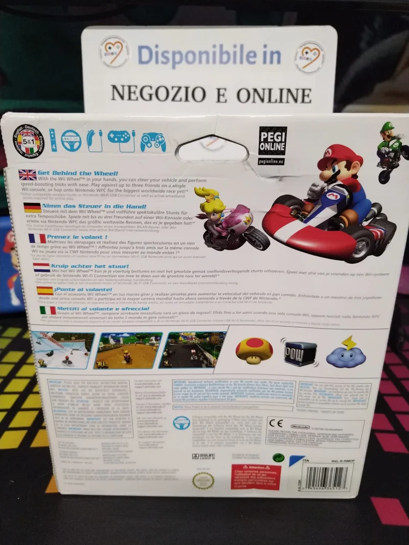 Mario Kart Wii nintendo wii (versione italiana)(usato garantito)