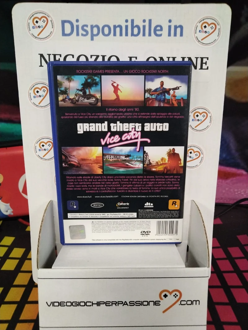 GTA : VICE CITY PLAYSTATION 2 (usato garantito)(versione italiana)