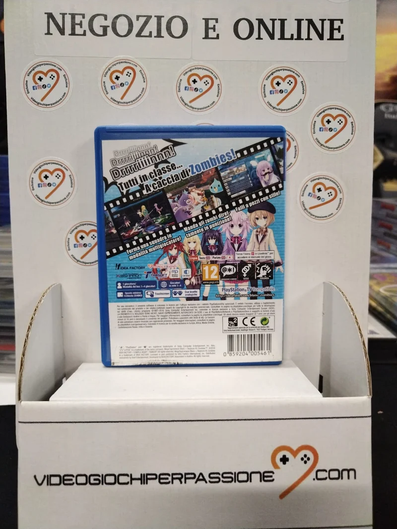 Mega Tagmension Blanc + Neptune Vs Zombies PS VITA versione italiana (usato garantito)