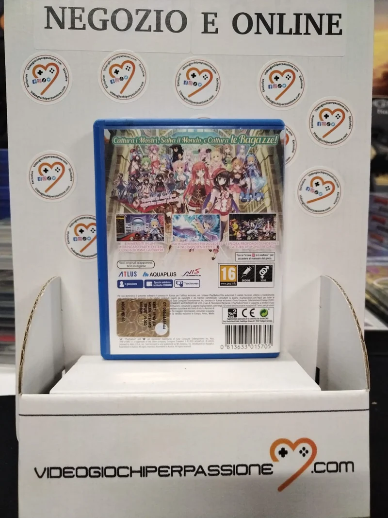 Dungeon Travelers 2: The Royal Library and the Monster Seal PS VITA ver.ita. (usato)