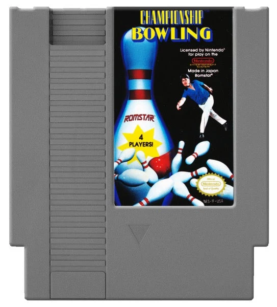 Championship Bowling - Nintendo NES