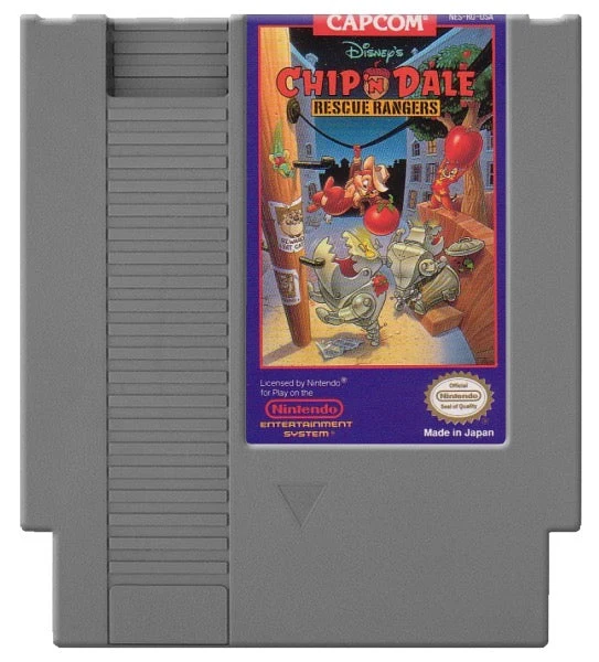 Chip and Dale Rescue Rangers - Nintendo NES