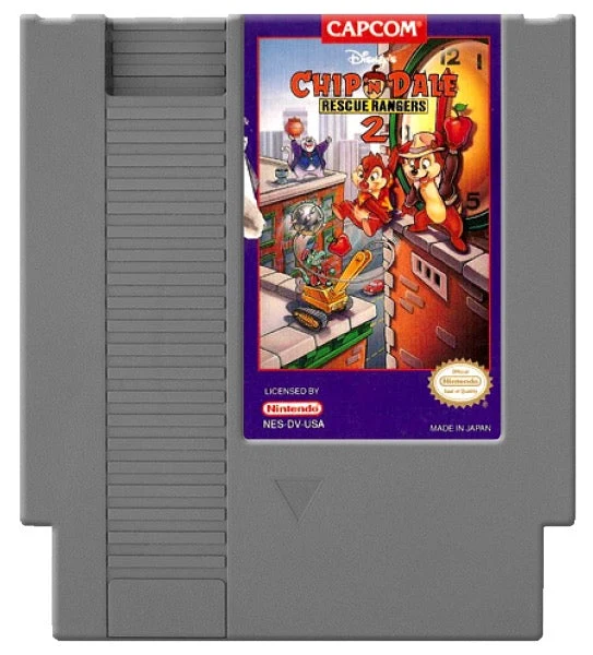 Chip and Dale Rescue Rangers 2 - Nintendo NES
