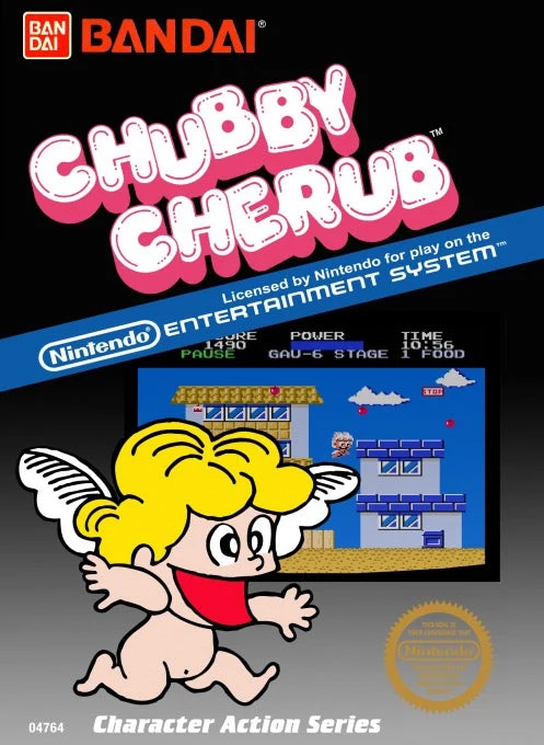 Chubby Cherub - Nintendo NES
