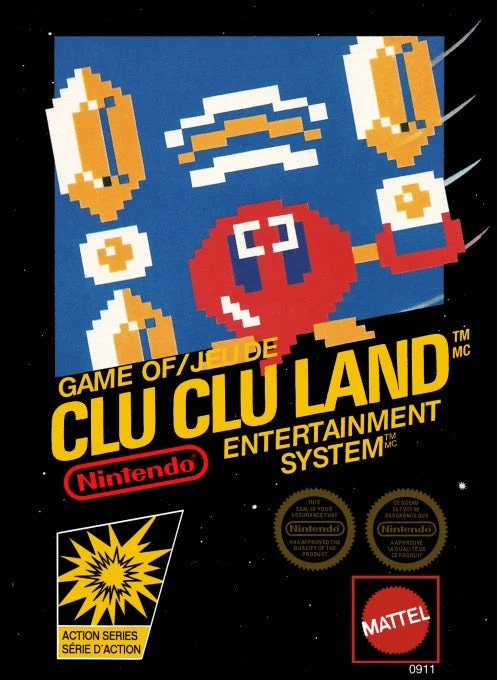 Clu Clu Land - Nintendo NES
