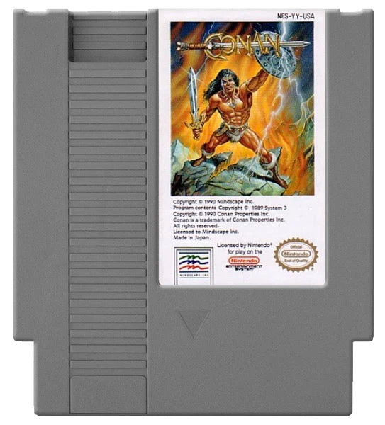 Conan the Mysteries of Time - Nintendo NES