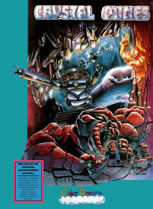 Crystal Mines - Nintendo NES