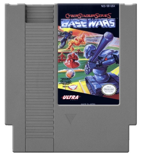 Cyberstadium Series Base Wars - Nintendo NES