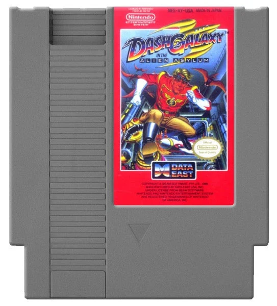 Dash Galaxy in the Alien Asylum - Nintendo NES