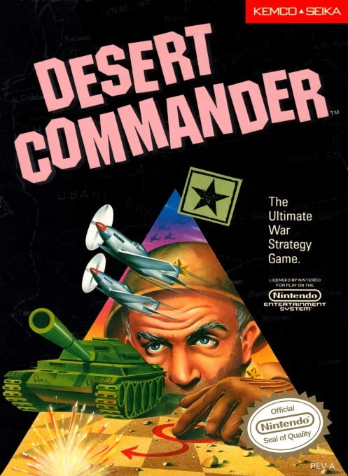 Desert Commander - Nintendo NES