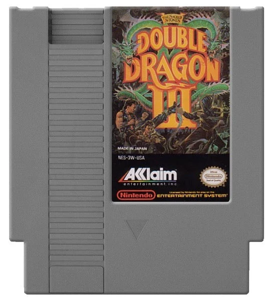 Double Dragon III The Sacred Stones - Nintendo NES