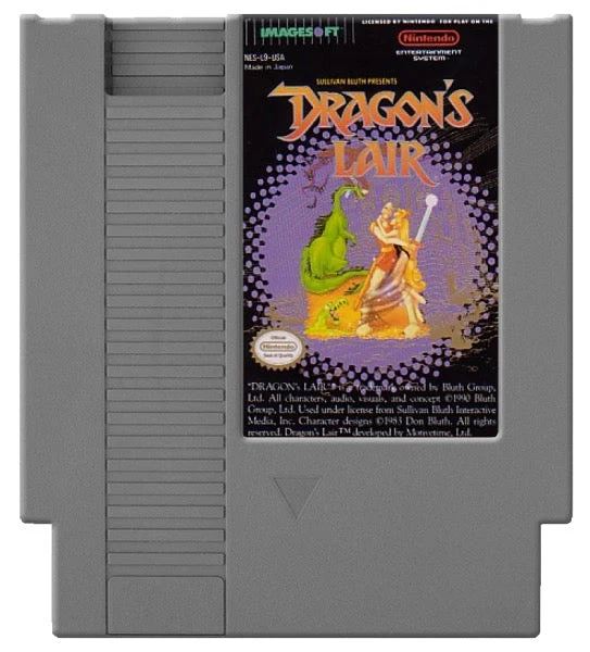 Dragon's Lair the Legend - Nintendo NES