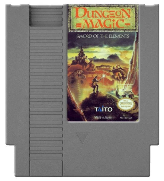 Dungeon Magic - Nintendo NES