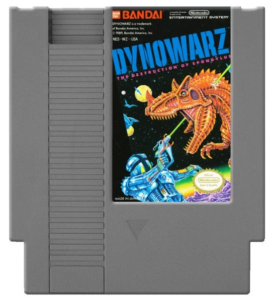 Dynowarz The Destruction of Spondylus - Nintendo NES