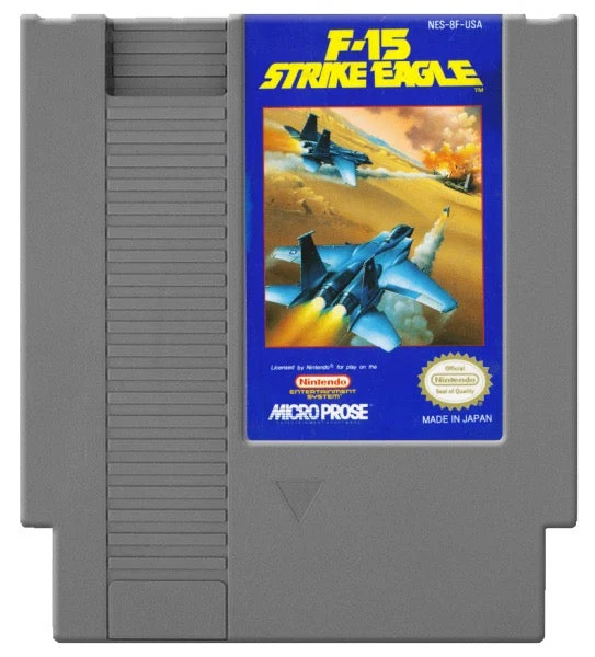 F-15 Strike Eagle - Nintendo NES