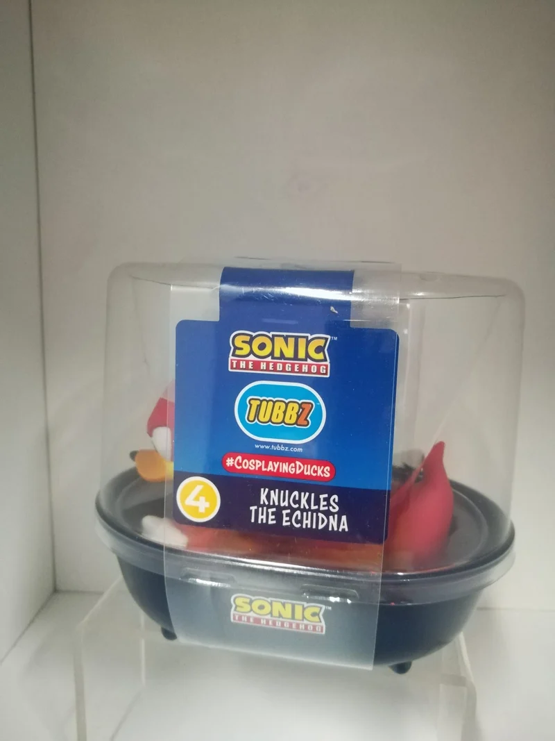 SONIC THE HEDGEHOG KNUCKLES TUBBZ COLLECTIBLE DUCK